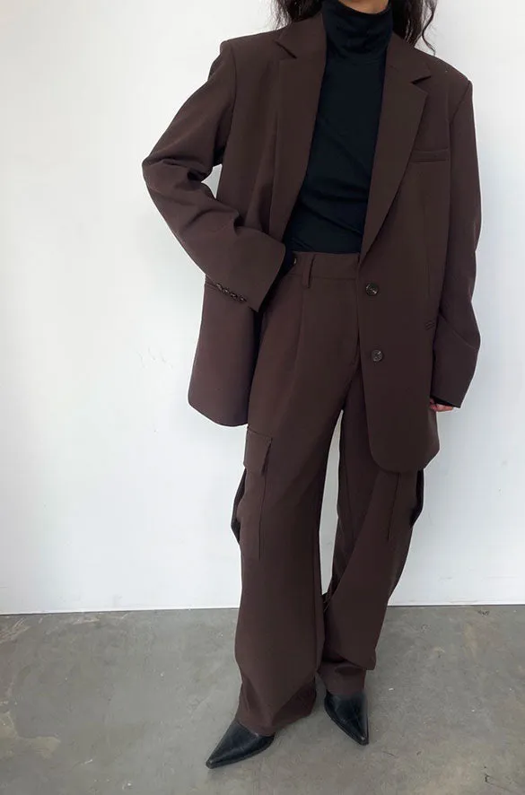 WOVEN CARGO TROUSER